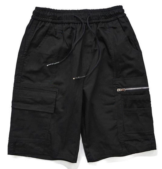 Men's Sweatpants Summer Overalls Large Size Men's Outdoor Running Knit Shorts Men