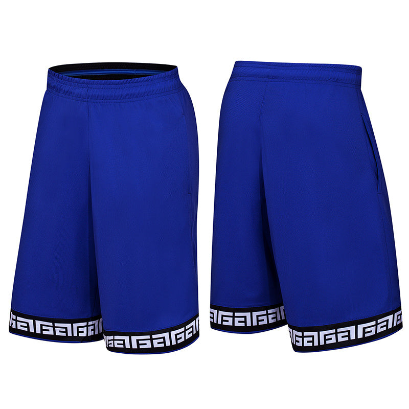 Gym Shorts Men Loose Casual Fitness Quick Dry Letter Pants