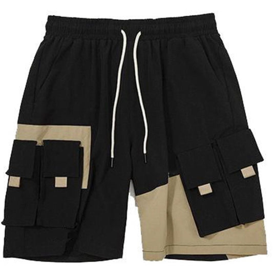 Men's Sweatpants Summer Overalls Large Size Men's Outdoor Running Knit Shorts Men